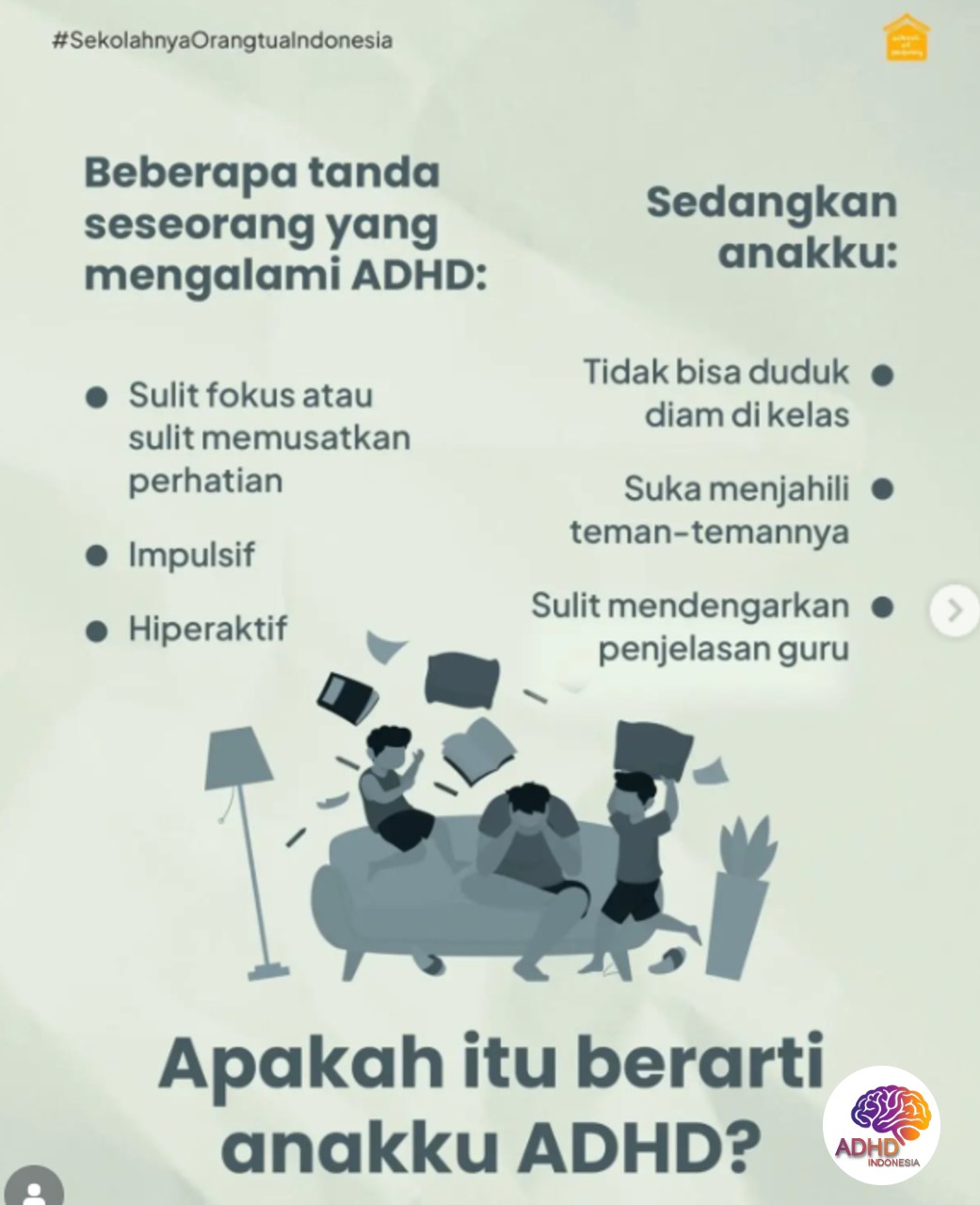 Ciri dan Gejala ADHD pada Anak Usia Dini di Kota Kotamobagu