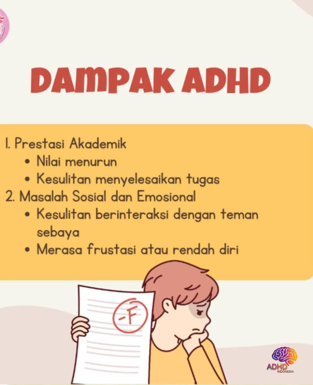 Dampak ADHD terhadap Proses Belajar Anak di Kota Kotamobagu