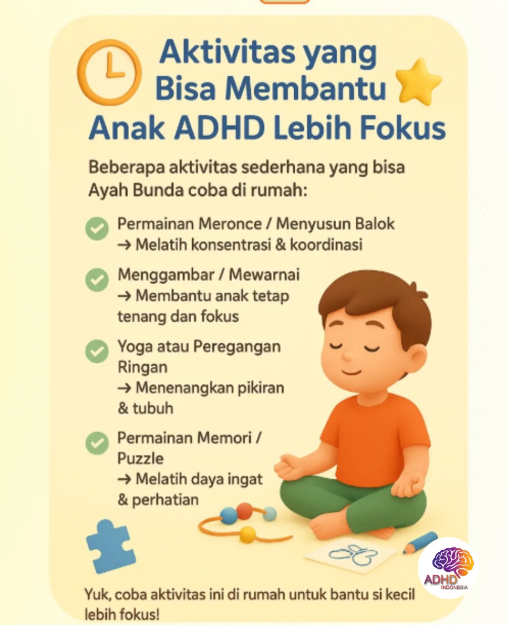 Pendekatan Edukatif yang Tepat untuk Anak ADHD di Kota Kotamobagu