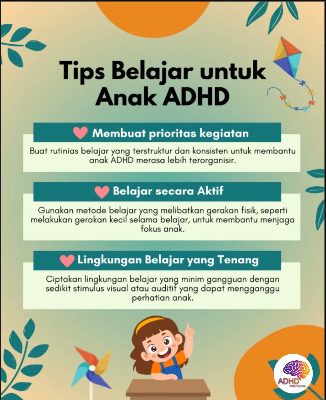 Strategi Belajar yang Cocok untuk Anak ADHD di Kota Kotamobagu